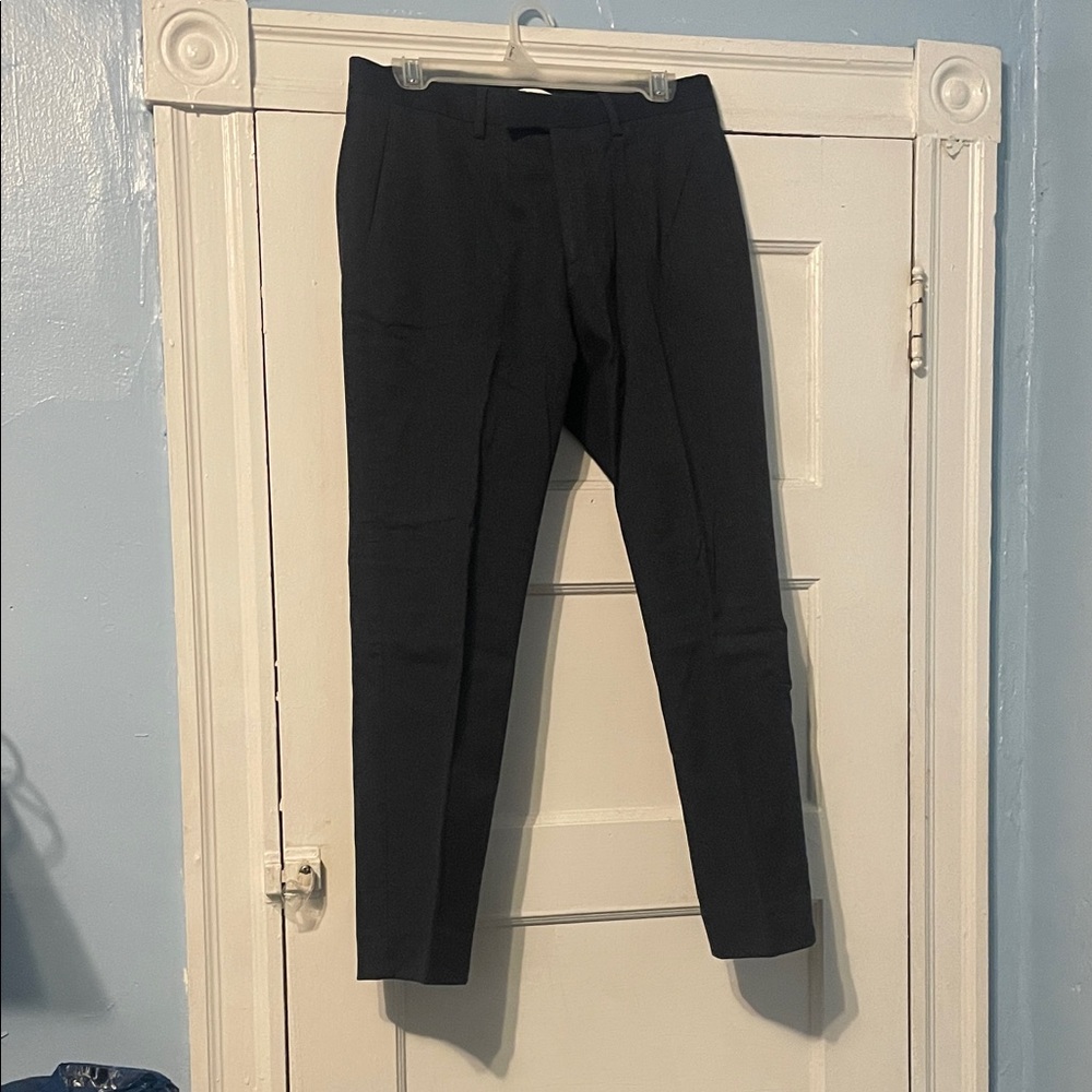 Classic Black Men's Dress Trousers